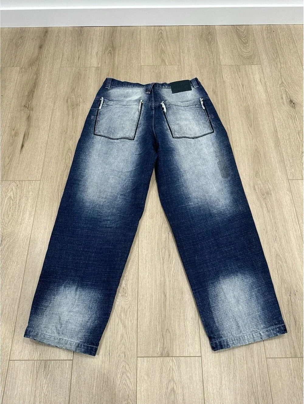 VTG Lot 29 Men's Jeans Size 34x31 Wide Leg Skater Y2K